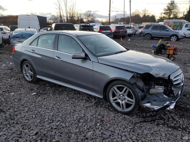 WDDHF8JB7EB017296 - 2014 MERCEDES-BENZ E 350 4MATIC SILVER photo 4