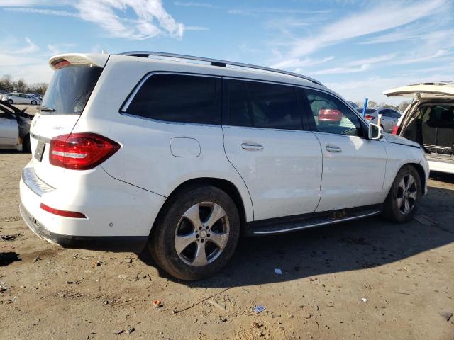 4JGDF6EE6HA780837 - 2017 MERCEDES-BENZ GLS 450 4MATIC WHITE photo 3