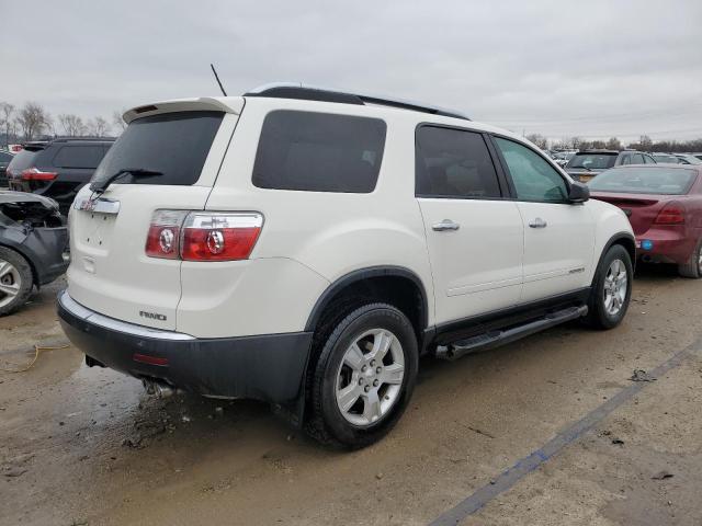 1GKEV13798J226392 - 2008 GMC ACADIA SLE WHITE photo 3