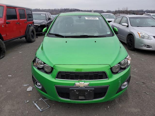 1G1JC5SH2F4117732 - 2015 CHEVROLET SONIC LT GREEN photo 5