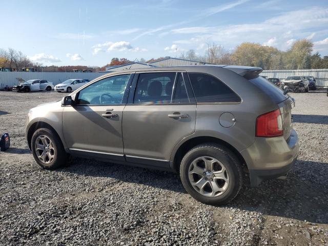 2FMDK4JC3CBA55181 - 2012 FORD EDGE SEL BROWN photo 2