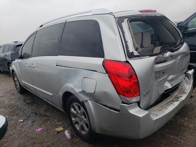 5N1BV28U58N112400 - 2008 NISSAN QUEST S SILVER photo 2