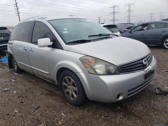 5N1BV28U58N112400 - 2008 NISSAN QUEST S SILVER photo 4