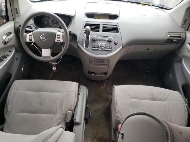 5N1BV28U58N112400 - 2008 NISSAN QUEST S SILVER photo 8