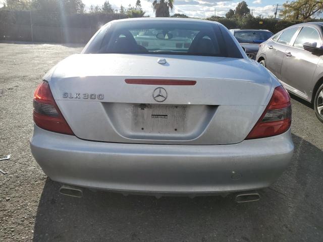 WDBWK54F69F206755 - 2009 MERCEDES-BENZ SLK 300 SILVER photo 6