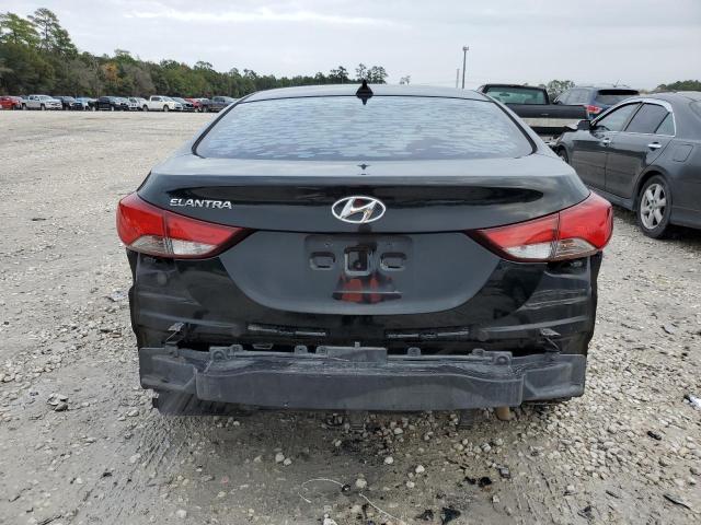 KMHDH4AE5GU636536 - 2016 HYUNDAI ELANTRA SE BLACK photo 6