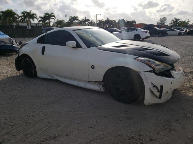 JN1AZ34E55M651029 - 2005 NISSAN 350Z COUPE WHITE photo 4