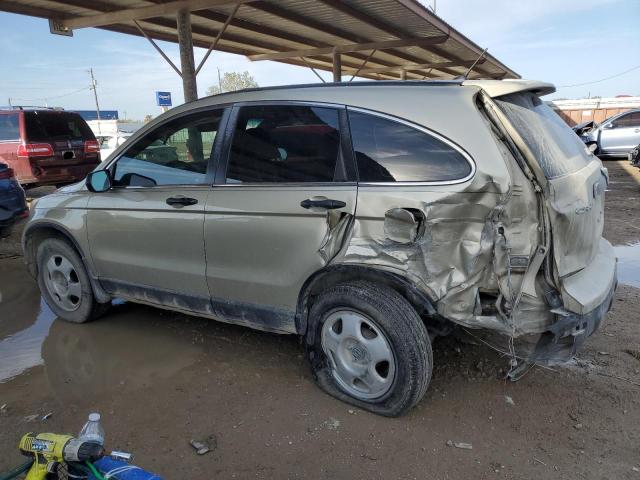 3CZRE38329G703269 - 2009 HONDA CR-V LX BEIGE photo 2