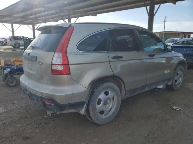 3CZRE38329G703269 - 2009 HONDA CR-V LX BEIGE photo 3