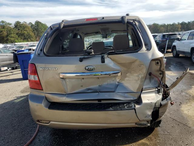 KNDJD735285768859 - 2008 KIA SORENTO EX GOLD photo 6