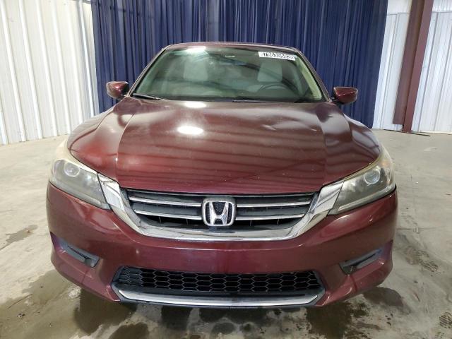 1HGCR2F37DA258937 - 2013 HONDA ACCORD LX MAROON photo 5