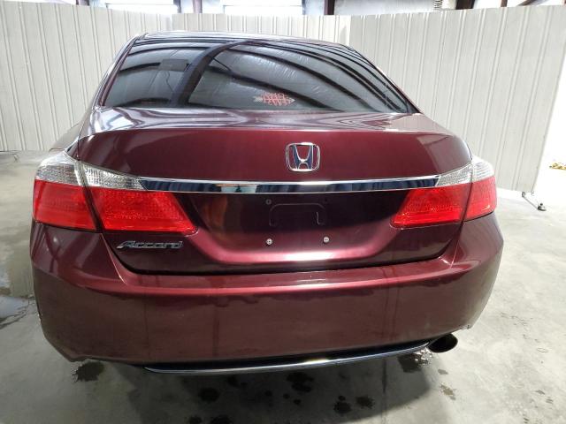 1HGCR2F37DA258937 - 2013 HONDA ACCORD LX MAROON photo 6