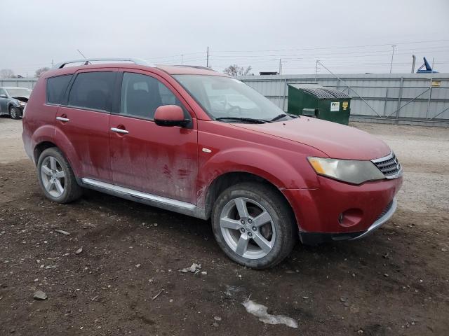 JA4MT41XX9Z000764 - 2009 MITSUBISHI OUTLANDER XLS RED photo 4