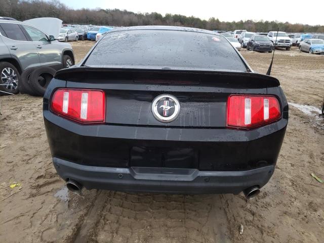 1ZVBP8AM0C5273173 - 2012 FORD MUSTANG BLACK photo 6