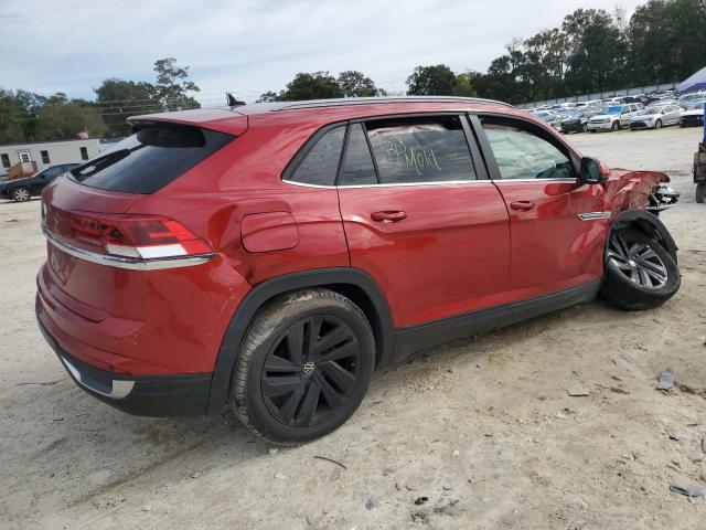 1V2JE2CA7MC240431 - 2021 VOLKSWAGEN ATLAS CROS SE Qırmızı foto 3