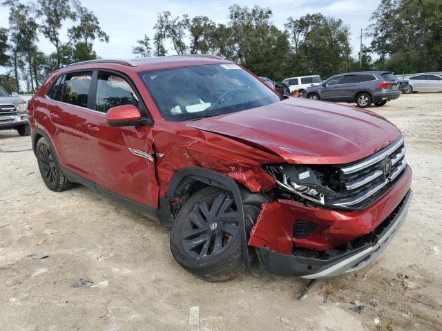 1V2JE2CA7MC240431 - 2021 VOLKSWAGEN ATLAS CROS SE Qırmızı foto 4