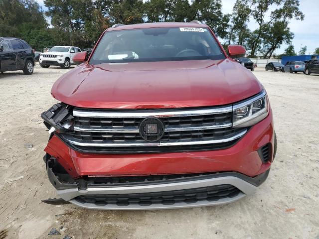 1V2JE2CA7MC240431 - 2021 VOLKSWAGEN ATLAS CROS SE Qırmızı foto 5