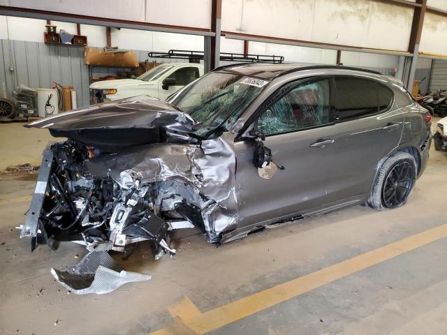 ZASPAKBN0M7D15160 - 2021 ALFA ROMEO STELVIO TI GRAY photo 1