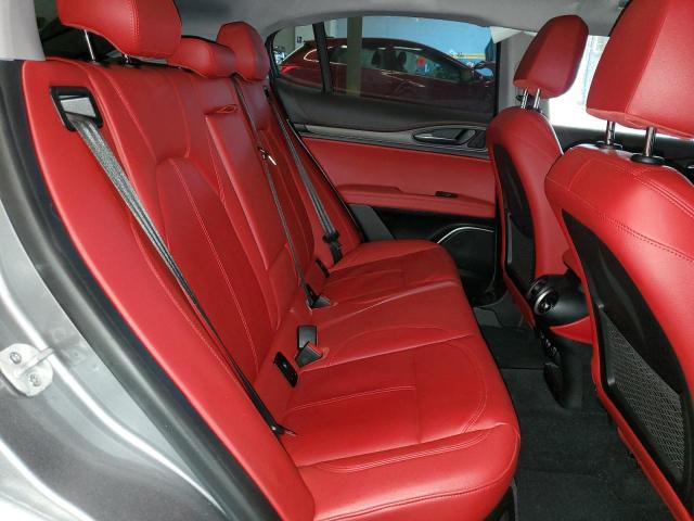 ZASPAKBN0M7D15160 - 2021 ALFA ROMEO STELVIO TI GRAY photo 10