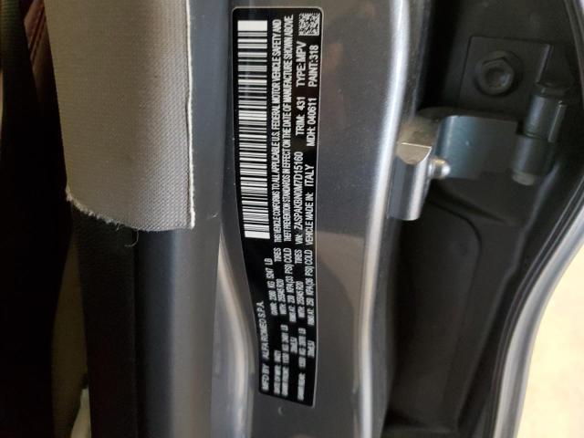 ZASPAKBN0M7D15160 - 2021 ALFA ROMEO STELVIO TI GRAY photo 12