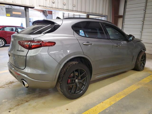 ZASPAKBN0M7D15160 - 2021 ALFA ROMEO STELVIO TI GRAY photo 3