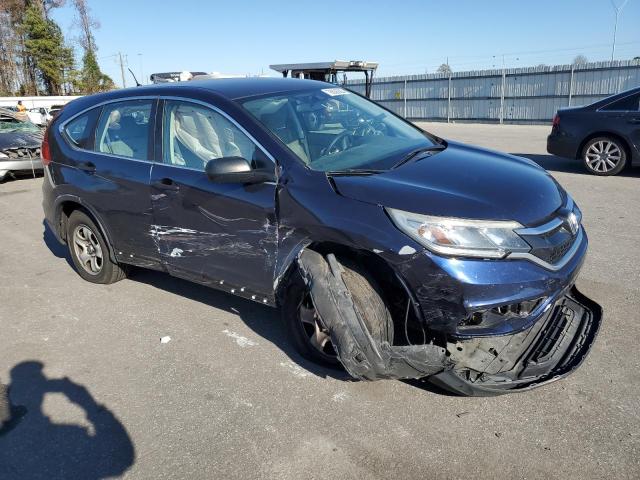 5J6RM4H31FL084638 - 2015 HONDA CR-V LX BLUE photo 4