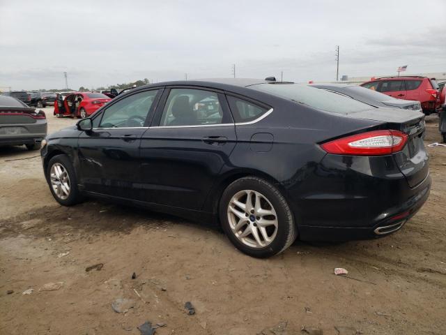 3FA6P0H73FR265355 - 2015 FORD FUSION SE BLACK photo 2