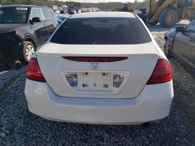 1HGCM563X7A018589 - 2007 HONDA ACCORD SE WHITE photo 6