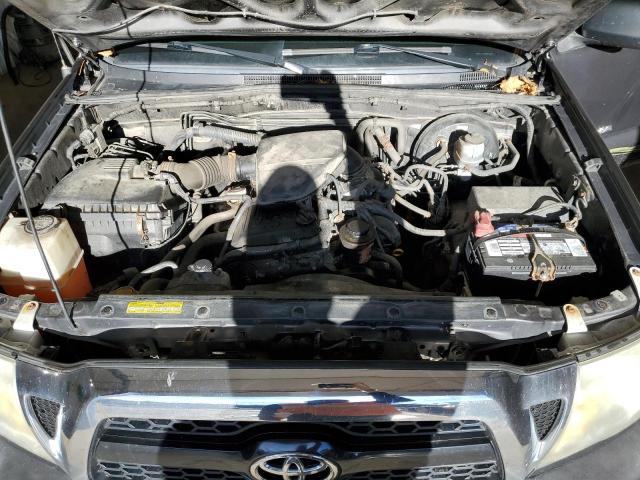 5TFUX4EN0BX005976 - 2011 TOYOTA TACOMA ACCESS CAB ნაცრისფერი ფოტო 11