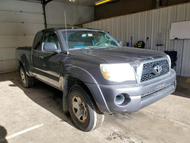 5TFUX4EN0BX005976 - 2011 TOYOTA TACOMA ACCESS CAB ნაცრისფერი ფოტო 4