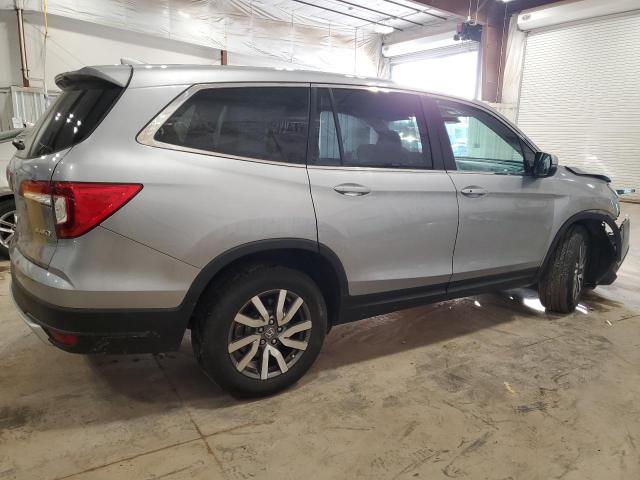 5FNYF6H50NB096726 - 2022 HONDA PILOT EXL SILVER photo 3