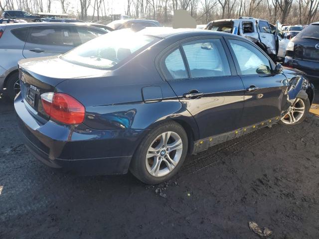 WBAVC73558KP38192 - 2008 BMW 328 XI SULEV BLUE photo 3