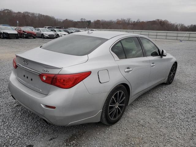 JN1BV7AP0EM687658 - 2014 INFINITI Q50 BASE SILVER photo 3