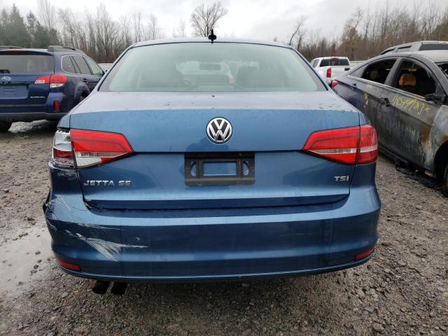 3VWD17AJ8FM268330 - 2015 VOLKSWAGEN JETTA SE BLUE photo 6