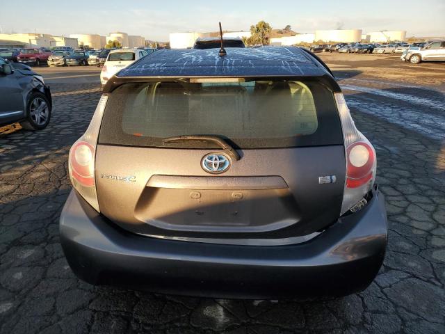 JTDKDTB3XE1566450 - 2014 TOYOTA PRIUS C GRAY photo 6