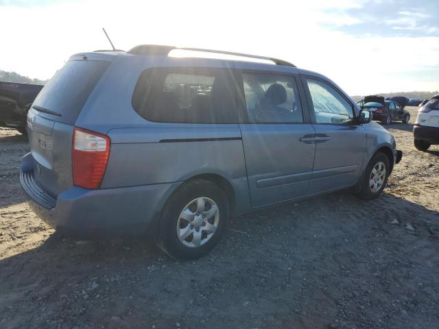 KNDMG4C32A6357947 - 2010 KIA SEDONA LX BLUE photo 3