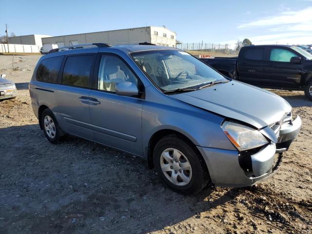 KNDMG4C32A6357947 - 2010 KIA SEDONA LX BLUE photo 4