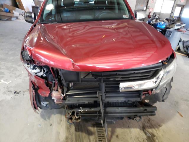 1GCGTBE35F1164772 - 2015 CHEVROLET COLORADO LT RED photo 11