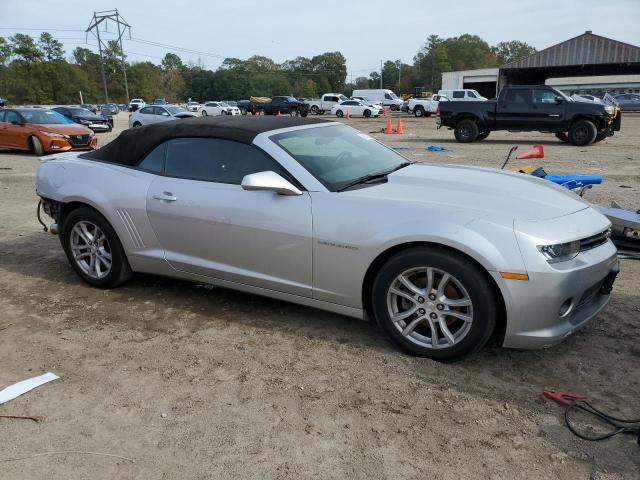 2G1FD3D31F9277316 - 2015 CHEVROLET CAMARO LT SILVER photo 4