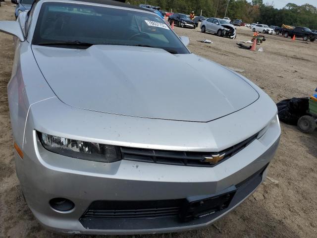 2G1FD3D31F9277316 - 2015 CHEVROLET CAMARO LT SILVER photo 5