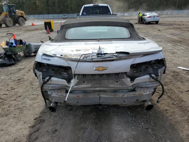 2G1FD3D31F9277316 - 2015 CHEVROLET CAMARO LT SILVER photo 6