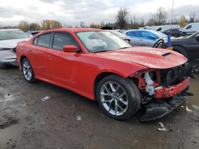 2C3CDXHG5MH543796 - 2021 DODGE CHARGER GT RED photo 4