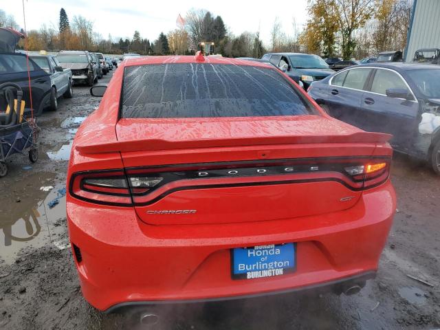 2C3CDXHG5MH543796 - 2021 DODGE CHARGER GT RED photo 6