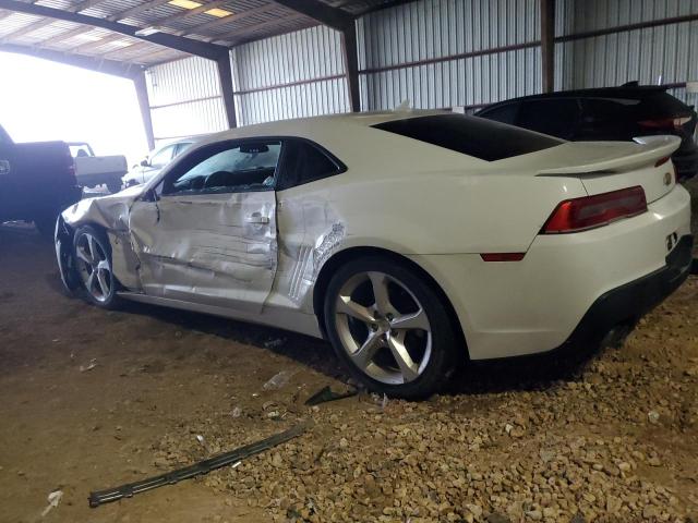 2G1FF1E37F9104297 - 2015 CHEVROLET CAMARO LT WHITE photo 2