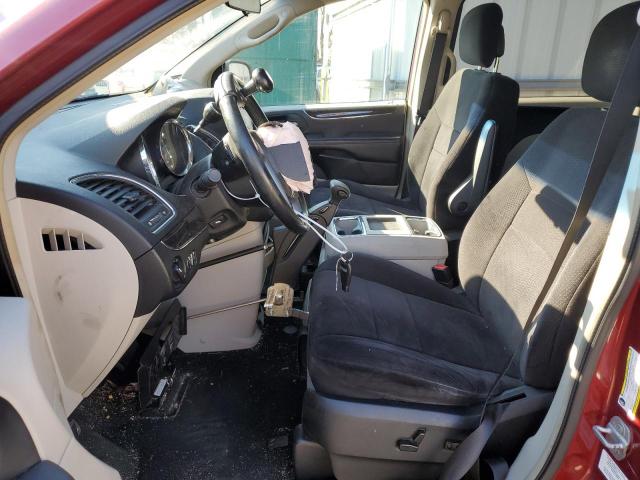 2A4RR5DG3BR613766 - 2011 CHRYSLER TOWN & COU TOURING MAROON photo 7