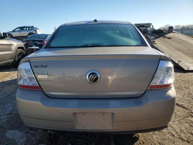 1MEHM42W38G609150 - 2008 MERCURY SABLE PREMIER GOLD photo 6