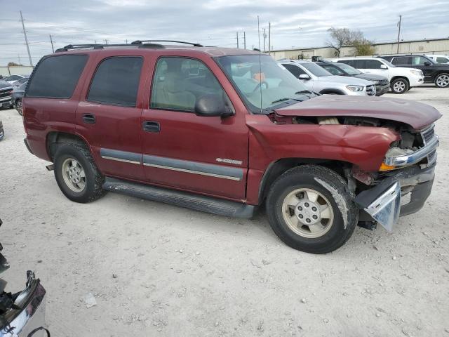 1GNEC13Z93J158730 - 2003 CHEVROLET TAHOE C1500 BURGUNDY photo 4