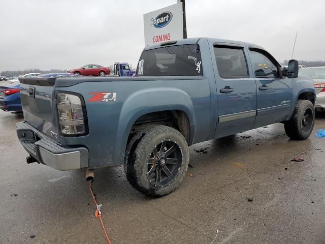 3GTP2VE7XDG378811 - 2013 GMC SIERRA K1500 SLE BLUE photo 3