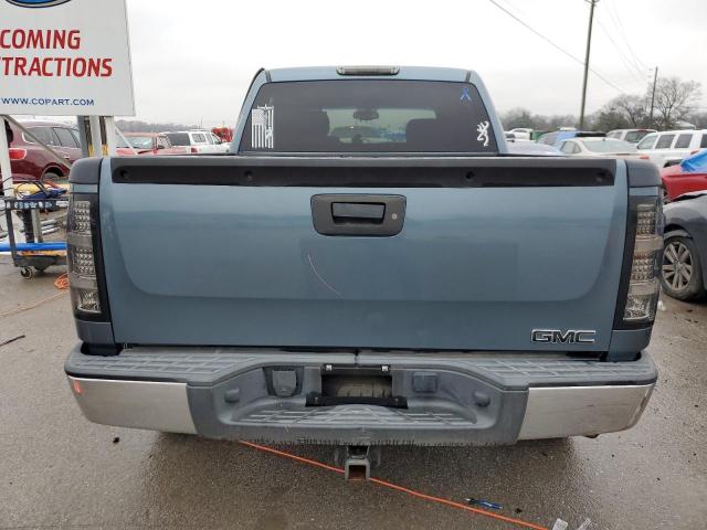 3GTP2VE7XDG378811 - 2013 GMC SIERRA K1500 SLE BLUE photo 6