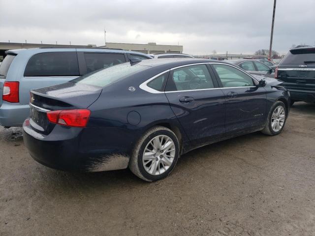 2G11Z5SA5J9155138 - 2018 CHEVROLET IMPALA LS BLUE photo 3